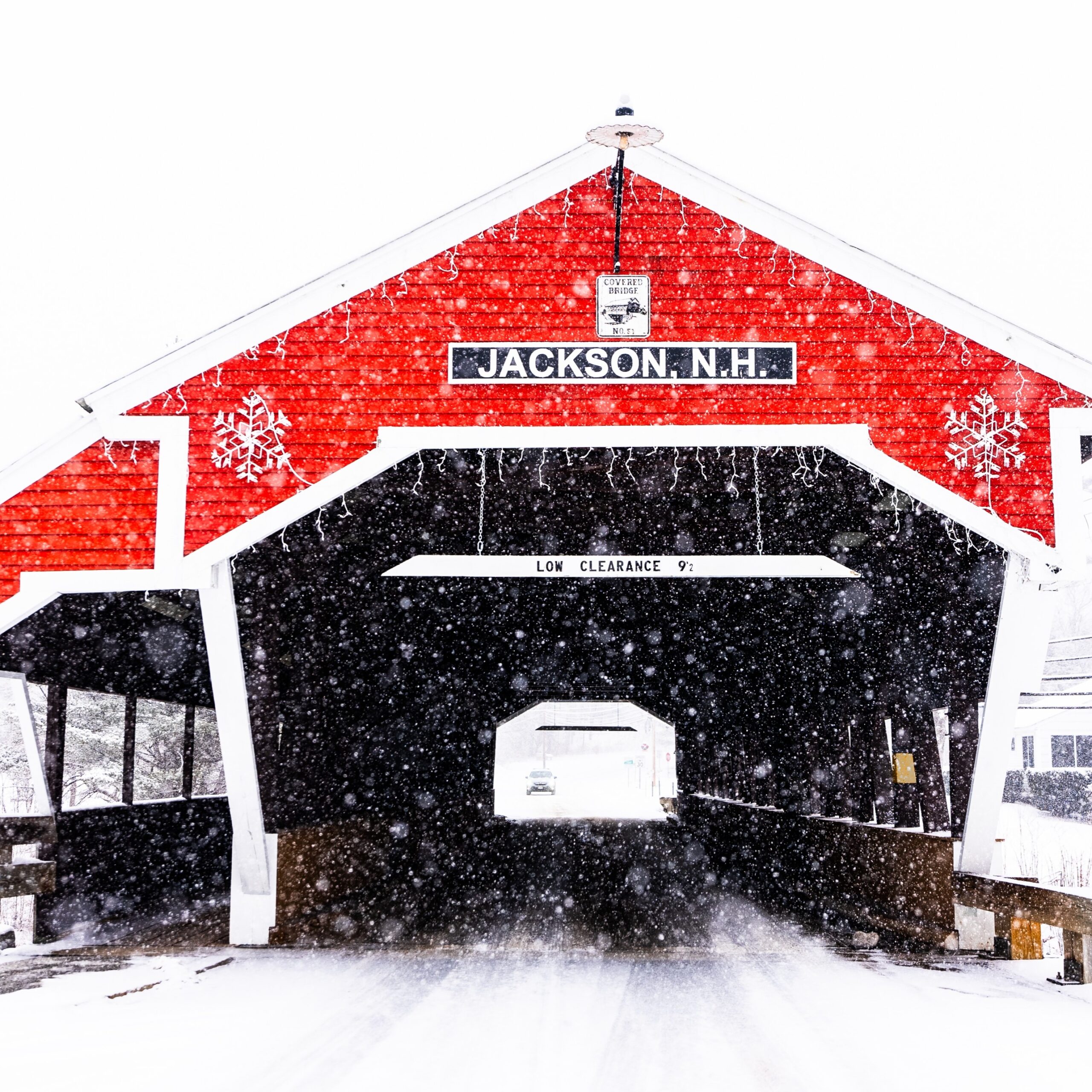 Jackson Covered Bridge Winter