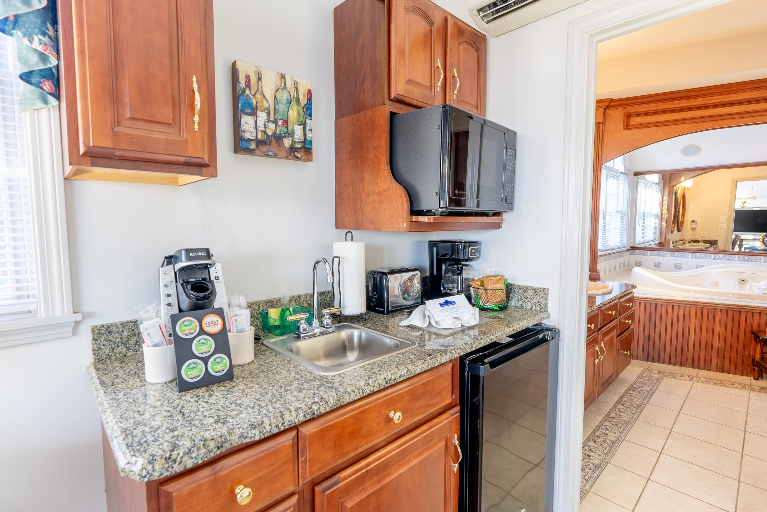 Nordic Village Resort Chateau Room Kitchen